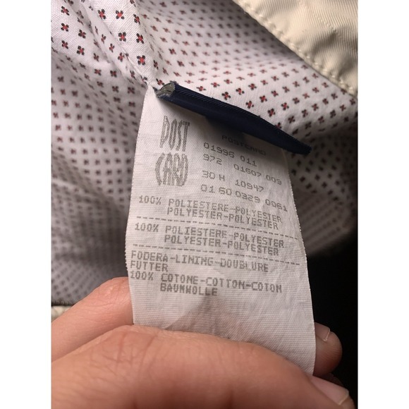 Post Card Italy Quilted Jacket Ivory Cream Removable Fur Trim Hood Sz 4 Eu 40 - Picture 14 of 16